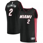 Camiseta Wayne Ellington 2 Miami Heat Icon Edition Negro Hombre